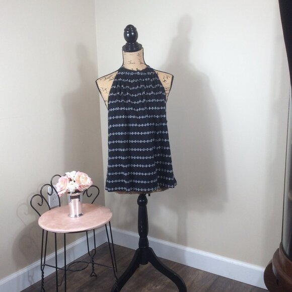 LOFT Black Halter Top - Picture 3 of 5